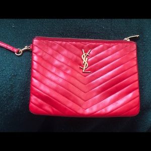 ❤️ sale ❤️ Authentic Saint Laurent wristlet!
